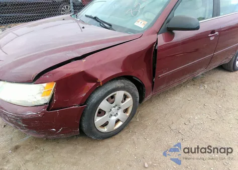 2009 Hyundai Sonata Gls from USA, damaged, VIN 5NPET46C09H460524